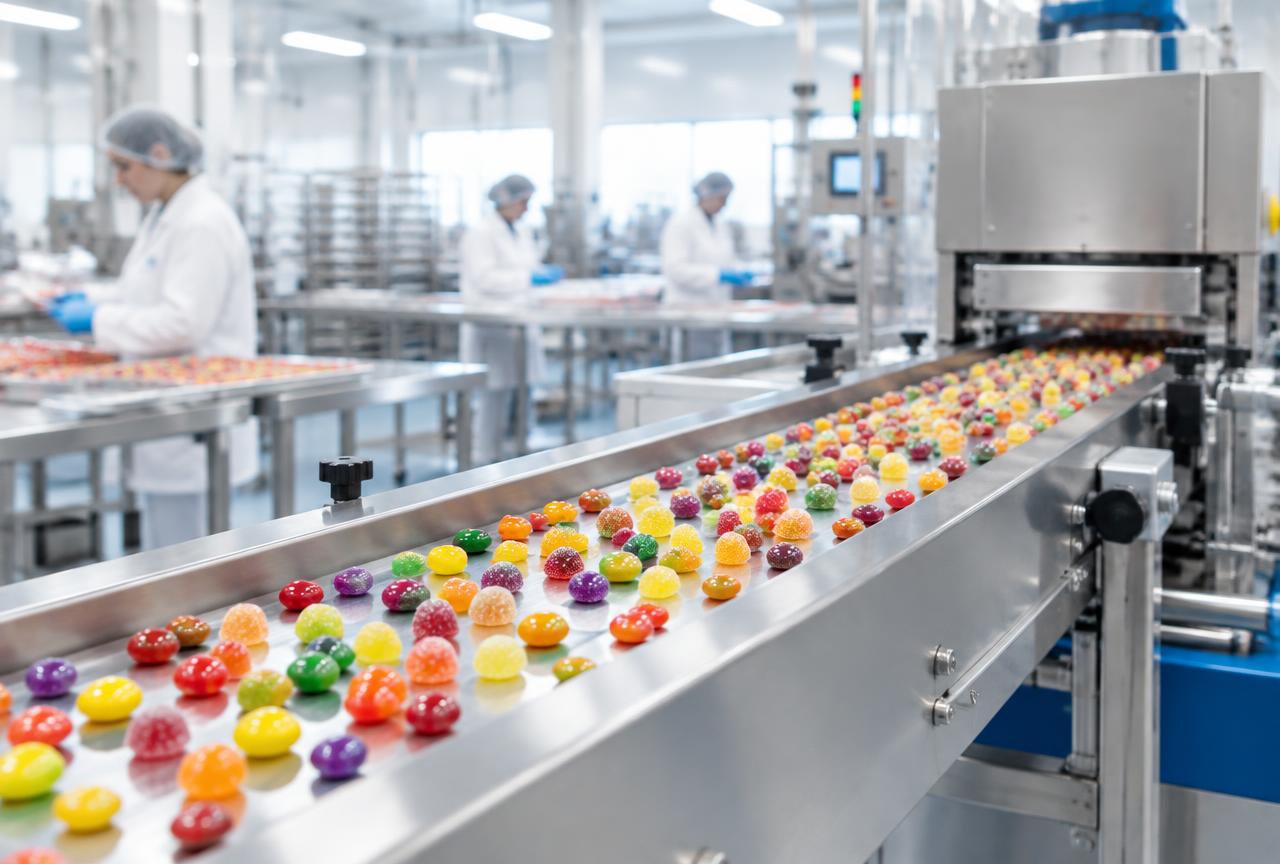Confectionery production line
